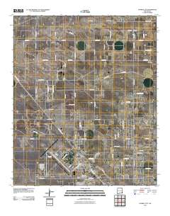 Humble City 2010 topographic map thumbnail