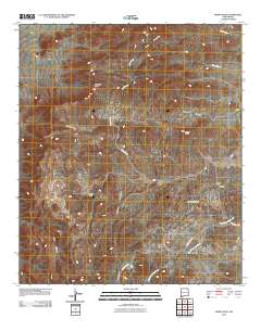 Indian Peak 2010 topographic map thumbnail