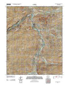 Newcomb SE 2010 topographic map thumbnail