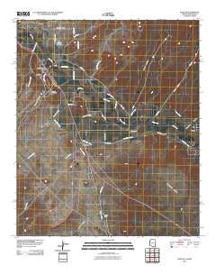 Duncan 2010 topographic map thumbnail