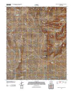 Mesita De Guadalupe 2010 topographic map thumbnail