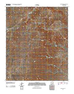 Barn Draw 2010 topographic map thumbnail