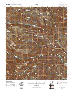 Bell Mountain 2010 topographic map thumbnail