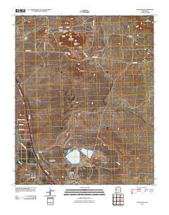 Bluewater 2010 topographic map thumbnail