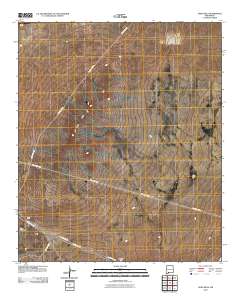 Aden Hills 2010 topographic map thumbnail