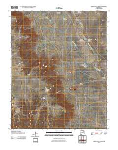 Arroyo Del Alamo 2010 topographic map thumbnail