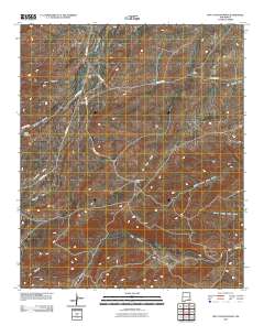 Box Canyon Ranch 2010 topographic map thumbnail
