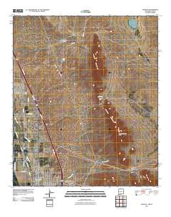 Anthony 2010 topographic map thumbnail
