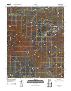 Beclabito 2010 topographic map thumbnail