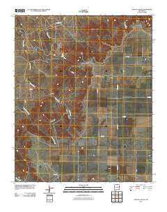 Apache Canyon 2010 topographic map thumbnail