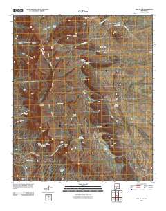 Apache Gap 2010 topographic map thumbnail