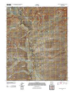 Benavidez Ranch 2010 topographic map thumbnail