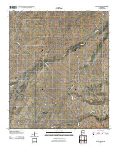 Bitter Creek 2010 topographic map thumbnail