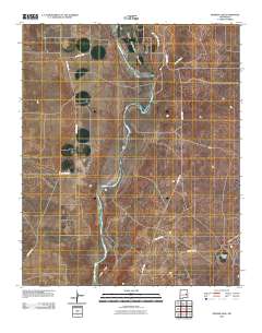 Bonner Lake 2010 topographic map thumbnail