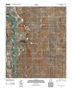 Bottomless Lakes 2010 topographic map thumbnail