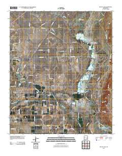 Bitter Lake 2010 topographic map thumbnail