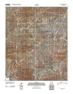 Angel Draw 2010 topographic map thumbnail