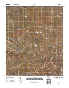 Alamo Ranch 2010 topographic map thumbnail
