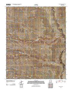 Belen SW 2010 topographic map thumbnail