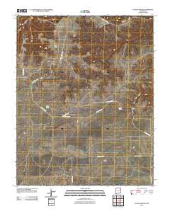 Cuates School 2010 topographic map thumbnail
