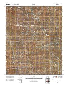 Conejo Creek West 2010 topographic map thumbnail