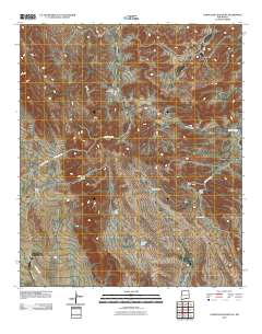 Cornucopia Ranch SE 2010 topographic map thumbnail