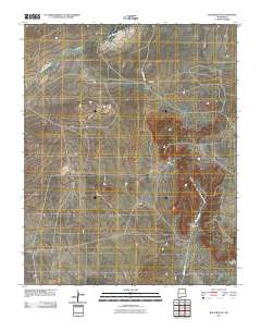 Bueyeros NE 2010 topographic map thumbnail