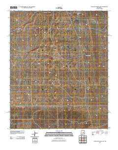 Camaleon Draw East 2010 topographic map thumbnail