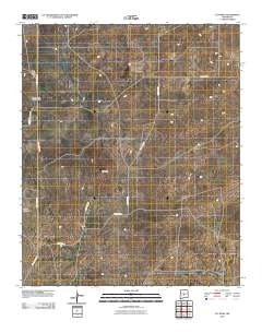 Cat Mesa 2010 topographic map thumbnail