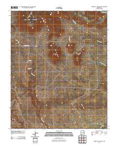 Cerro De Corazon 2010 topographic map thumbnail