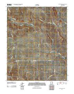 Car Top Butte 2010 topographic map thumbnail