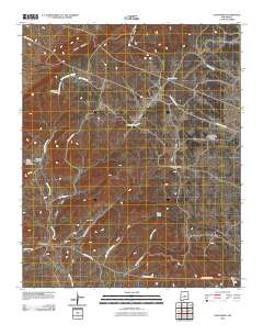 Chupadera 2010 topographic map thumbnail