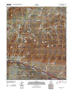 Church Rock 2010 topographic map thumbnail