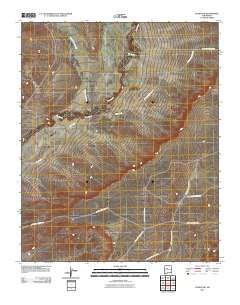 Dalies NW 2010 topographic map thumbnail