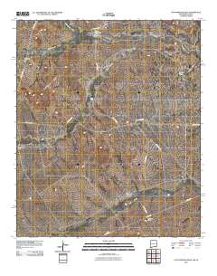 Cottonwood Hills 2010 topographic map thumbnail