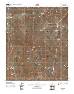 Deep Well 2010 topographic map thumbnail