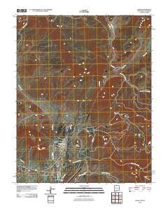 Chama 2010 topographic map thumbnail