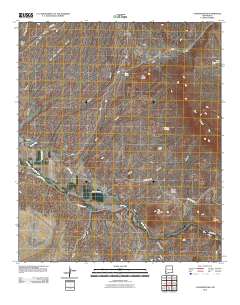 Canador Peak 2010 topographic map thumbnail