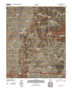 Clines Corners 2010 topographic map thumbnail