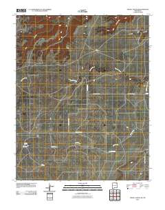 Cross L Ranch SW 2010 topographic map thumbnail