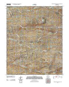 Burnham Trading Post 2010 topographic map thumbnail