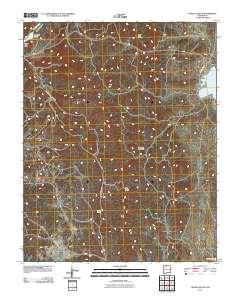 Cedar Canyon 2011 topographic map thumbnail