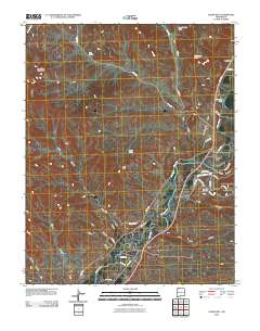 Cedar Hill 2010 topographic map thumbnail