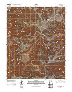 Canon Encierro 2010 topographic map thumbnail