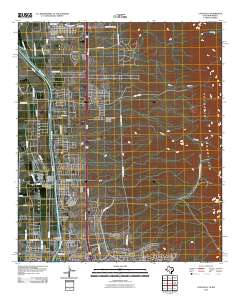Canutillo 2010 topographic map thumbnail