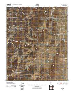 Chilili 2010 topographic map thumbnail