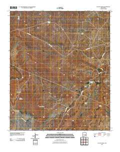 Coyote Draw 2010 topographic map thumbnail