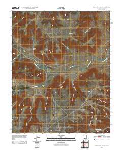 Cobert Mesa South 2010 topographic map thumbnail