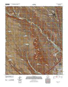 Cuchillo 2010 topographic map thumbnail