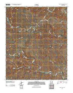Dark Canyon 2010 topographic map thumbnail